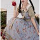 NyaNya Wild Berry Collection Apron Blouse Skirt JSK and OPs(Reservation/3 Colours/Full Payment Without Shipping)